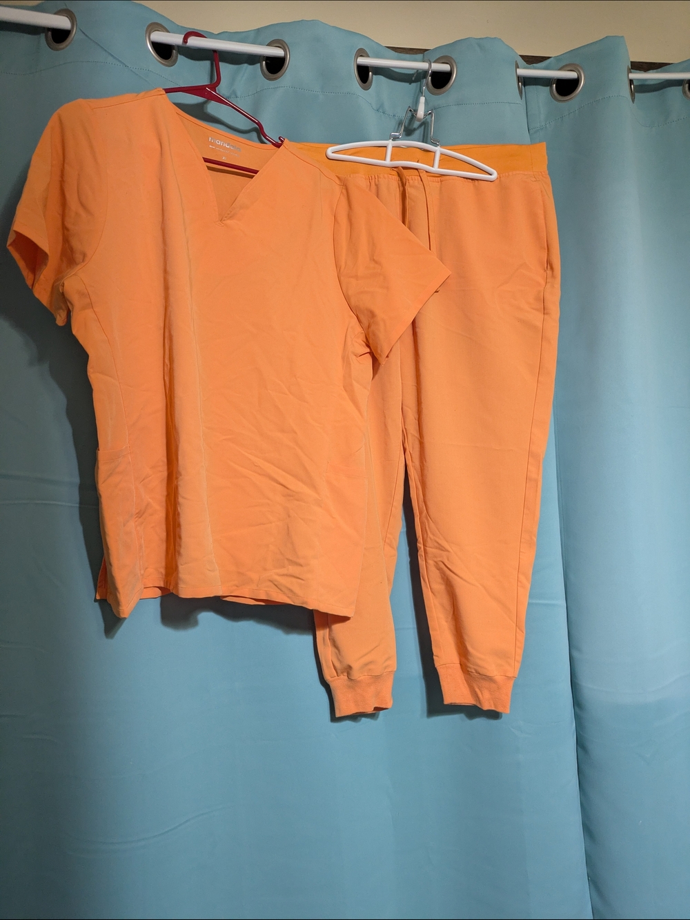 Cantaloupe Mandala Scrubs